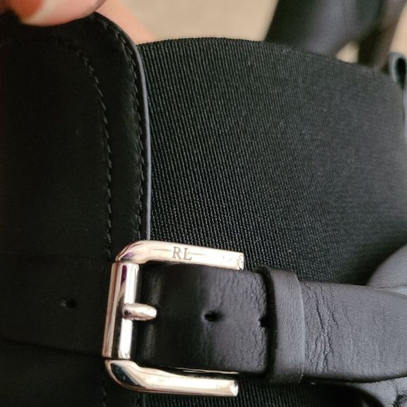 Ralph Lauren Collection Black Meadow Ankle Boots Booties - size EU 37.5 / US 7.5 - Picture 4 of 16